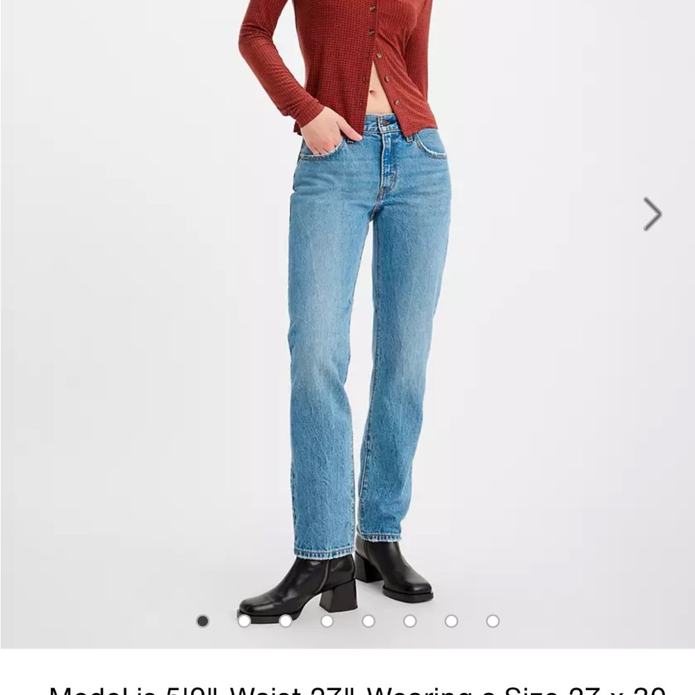 Levi’s Middy Straight in color Good Graces